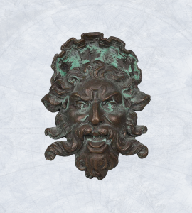 Cabeza de Tritón bronce 07-57 b